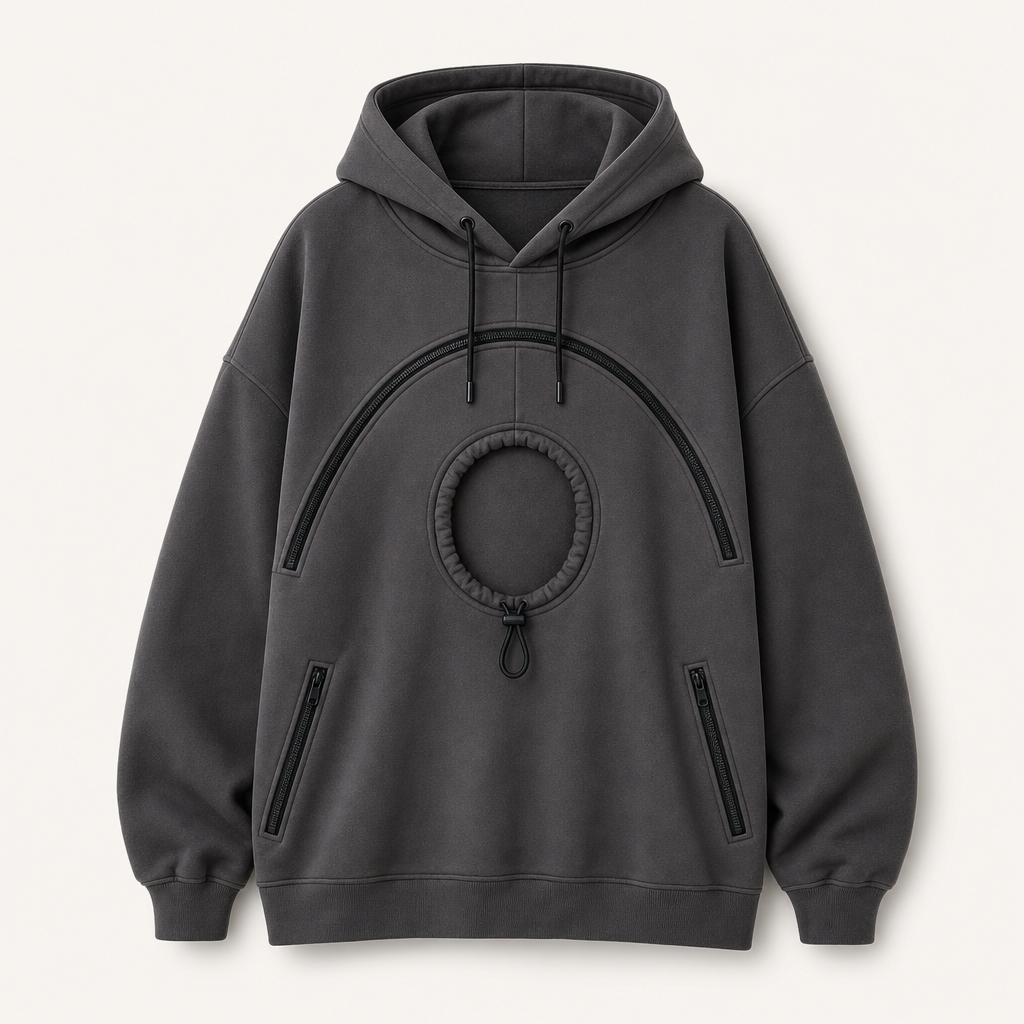 Aglowpet Cat Pouch Hoodie — Cozy Zip-Up for Pet Parents