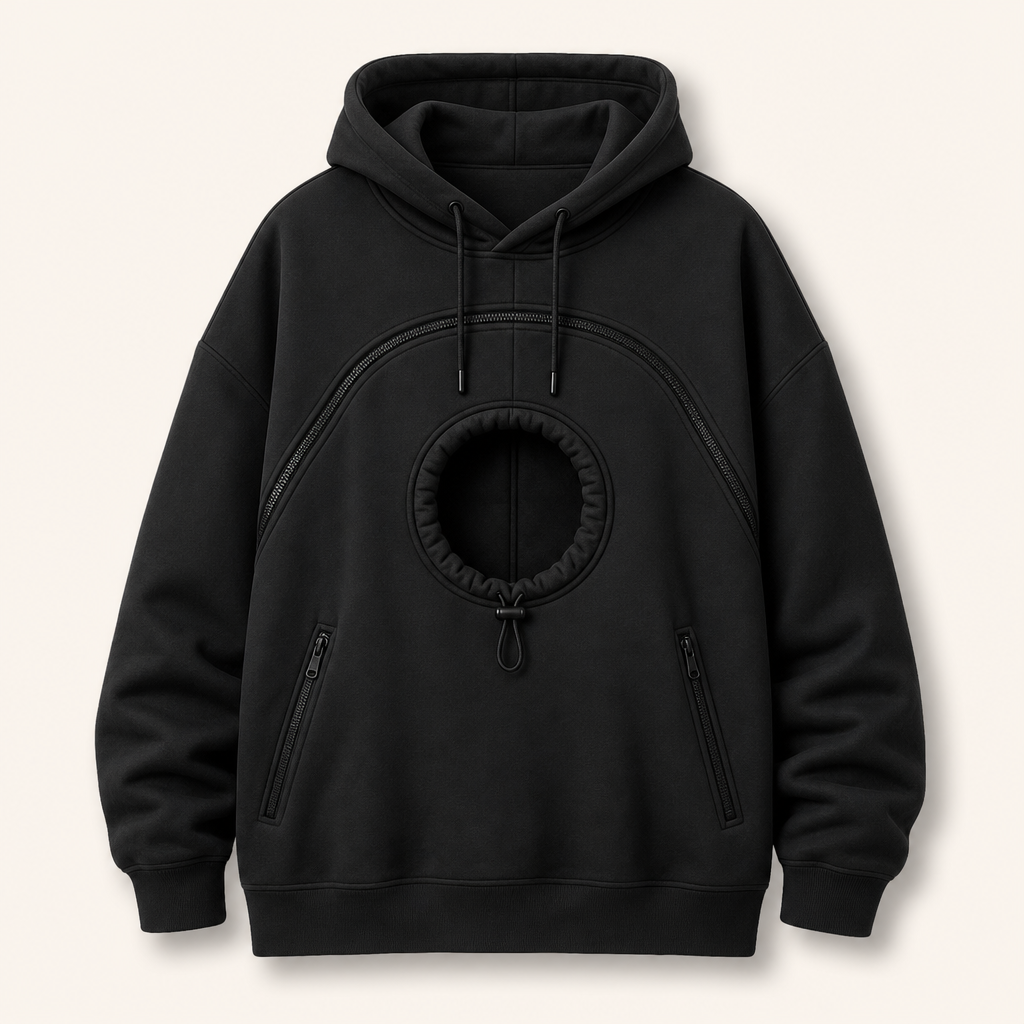 Aglowpet Cat Pouch Hoodie — Cozy Zip-Up for Pet Parents